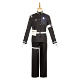 The Hundred Line: Last Defense Academy (2025) Sumino Takumi Black Uniform Outfits Cosplay Costume